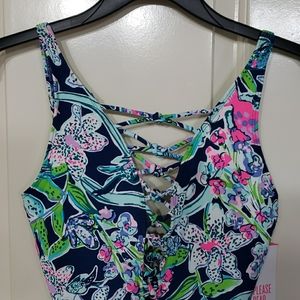 Lilly Pulitzer Isle Lattice One Piece